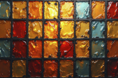 Abstract Stained Glass Mosaic Texture Background Wallpaper Product Image 1