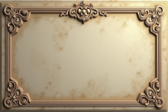Ornate Vintage Frame Background Wallpaper Product Image 1