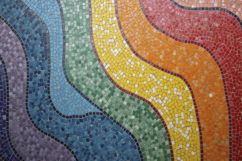 Colorful Mosaic Artwork Texture Background Wallpaper Product Image 1