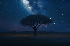 Starry Night Background Wallpaper Product Image 1