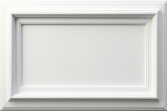 White Frame Background Wallpaper Product Image 1