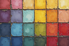 Colorful Abstract Arrangement Texture Background Wallpaper Product Image 1