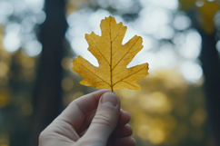 Yellow Oak Leaves Background Wallpaper Product Image 1