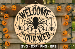Welcome To Our Vibes Halloween Laser Cut File SVG Product Image 3