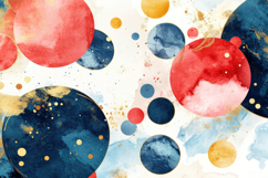 Painted Watercolor Dot Background Wallpaper Product Image 1