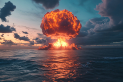 Nuclear Explosion Background Product Image 1