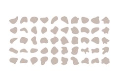 Abstract Fluid Shape colored Set 100 V 1 Product Image 2