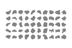 Abstract Fluid Shape stripe lines Set 100 V 1 Product Image 2