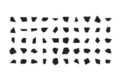 Abstract Fluid Geometric Shapes Set 100 V 1 Product Image 2