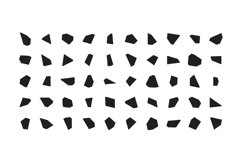 Abstract Fluid Geometric Shapes Set 100 V 2 Product Image 2