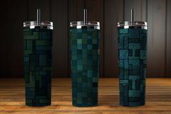 Abstract Teal Digital Papers Bundle Product Image 3