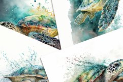 Watercolor Turtles Product Image 3