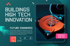 Vemora || Modern Futuristic Sans Serif Font Product Image 2
