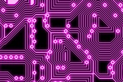 Tumbler Straight 20 OZ Sublimation Hi-Tech Wrap Design Product Image 3