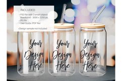 16oz Glass Can Mockup Product Image 3