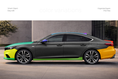 Sedan Car Mockup Set Product Image 3