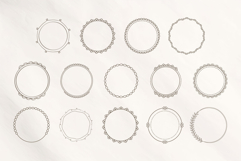 Hand Drawn Circle Frames Product Image 7