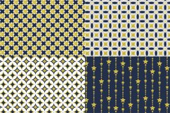 Abstract Gold and Blue Patterns Product Image 2