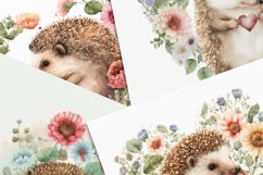Hedgehogs and Flowers Product Image 3