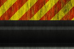 Tumbler Straight 20 OZ Sublimation Hazard Wrap Design Product Image 2