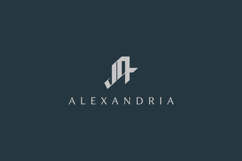 Alexandria - Letter a Logo Product Image 1