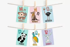 Alphabet Cards For Kids | Animal Alphabet | Educational Product Image 4