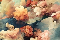Autumn Clouds Seamless Patterns Product Image 5