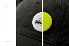 Pin Button Badge Mockup Set Product Image 3