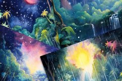 Celestial Starlit Waterfalls Product Image 3