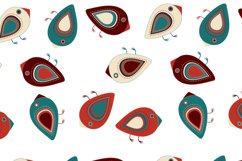 Tumbler Tapered 20 OZ Sublimation Birds Wrap Design Product Image 2