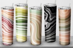 10 Tumbler Tapered 20 OZ Sublimation Gem Stone Wrap Design Product Image 3