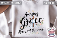 Easter Sublimation Quote Design PNG Religious Jesus Product Image 1