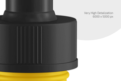 Matte Dropper Bottle Mockup Set Product Image 3