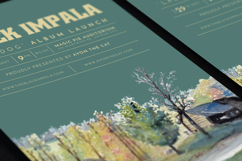 Watercolor Trees Indie Band Flyer Product Image 3
