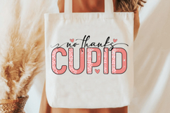 No Thanks Cupid PNG, Valentine Sublimation Designs Product Image 1