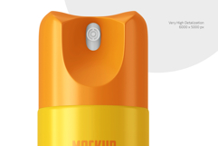 Aluminum Air Freshener Bottle Mockup Set Product Image 3