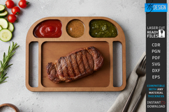 Steak Board Laser Cut Bundle | Serving Tray | BBQ Platter Product Image 15