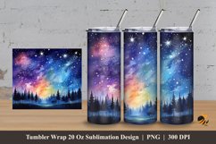 New Year Tumbler Wrap Sublimation Design 3 Product Image 1