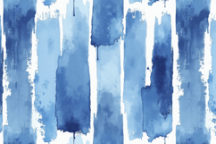 Blue Stripes on a Watercolor Background Wallpaper Product Image 1