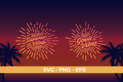 Summer Letter PNG SVG EPS Product Image 3