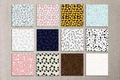 Minimal botanical and heart pattern paper pack 12 designs Product Image 2