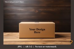 Box On The Floor Mockup Design Illustration 3 Product Image 1