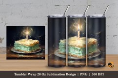 Happy Tart Tumbler Wrap Sublimation Design 3 Product Image 1