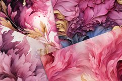Pink &amp; Gold Artistry Seamless Patterns Product Image 5