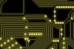 Tumbler Straight 20 OZ Sublimation Hi-Tech Wrap Design Product Image 2