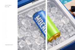 Energy Drink Can Mockup Set Product Image 3