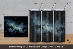 Wonderfull Sky Tumbler Wrap Sublimation Design 3 Product Image 1