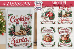 Christmas Vintage Quote Clipart PNG Sublimation 4 Design Product Image 1
