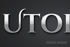 Silver Text Effect Product Image 3