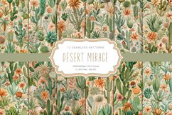 Desert Mirage Seamless Patterns Product Image 1